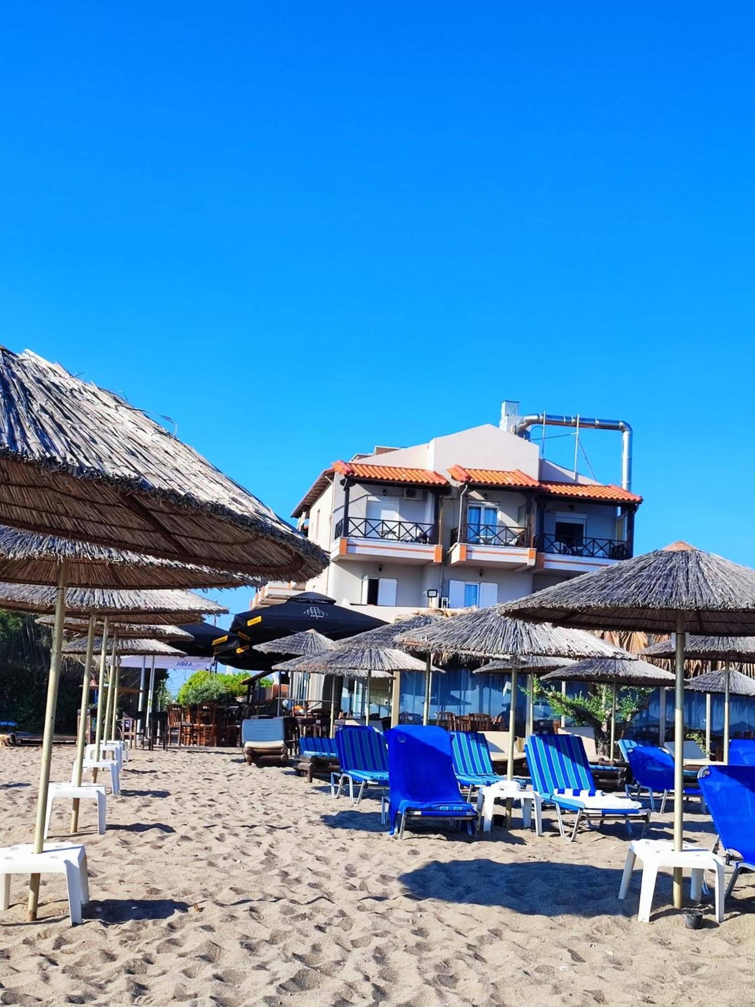 Troulis Seaside Aparthotel Amoudara  Ngoại thất bức ảnh