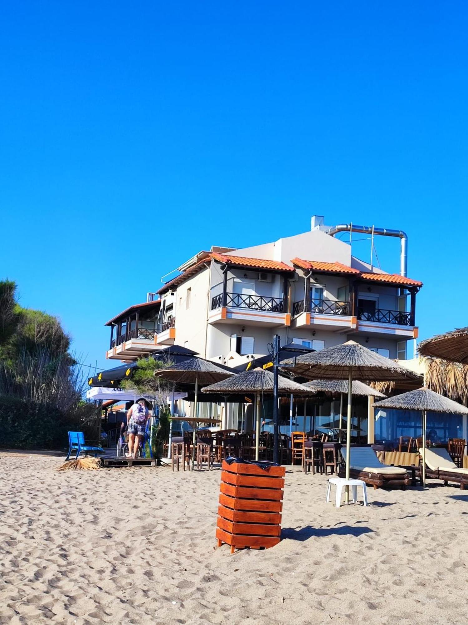 Troulis Seaside Aparthotel Amoudara  Ngoại thất bức ảnh